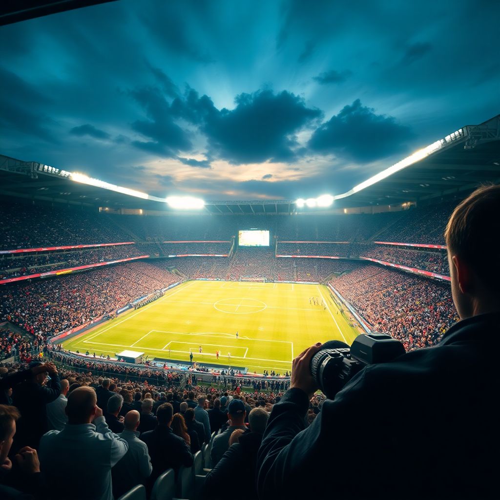 Секреты удачных фотографий на стадионе: как поймать динамику и эмоции