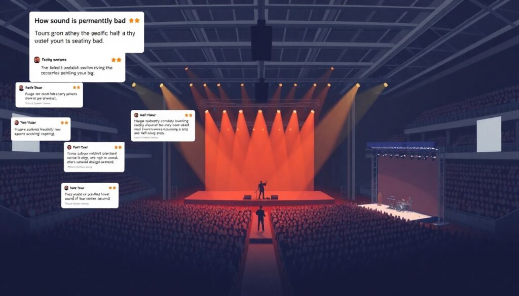Отзывы о звуке и акустике на разных аренах - иллюстрация