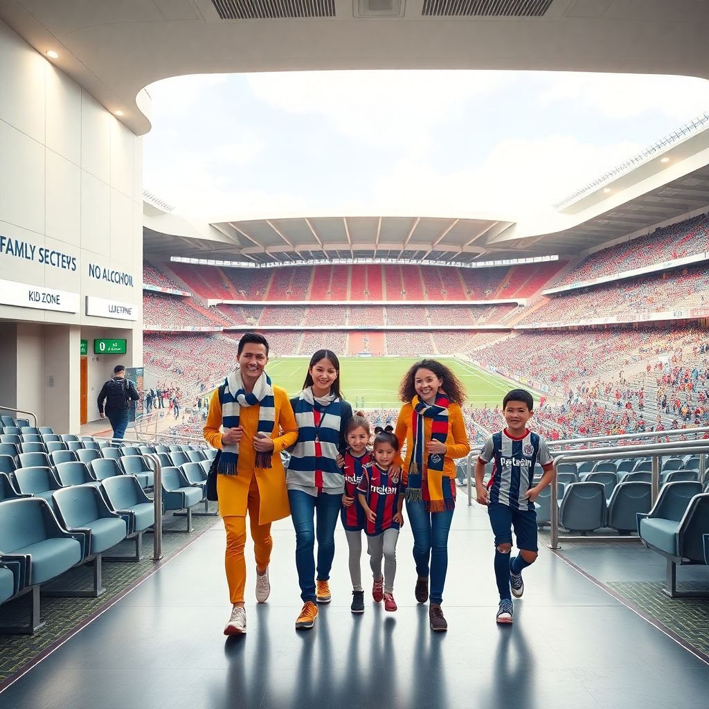 Лучшие семейные стадионы: комфортные условия, сервис и доступные цены