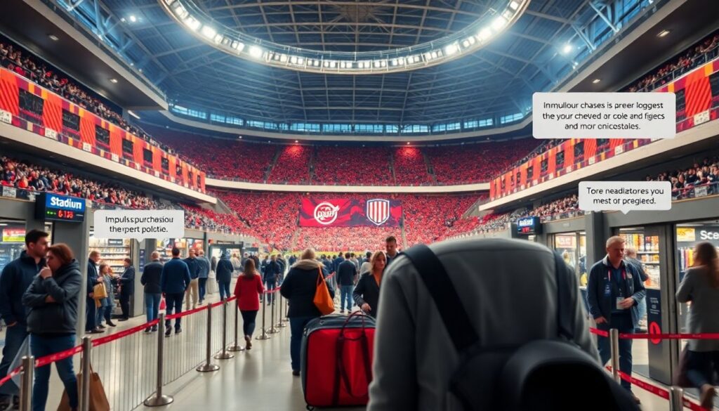 Шопинг на стадионе: что купить и где дешевле - иллюстрация