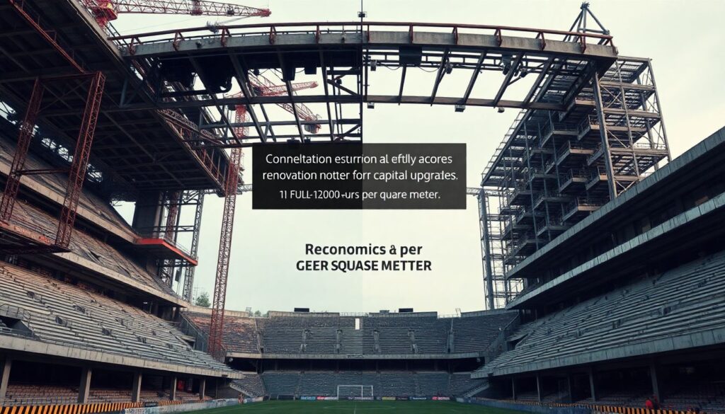 История и модернизация легендарных арен - иллюстрация