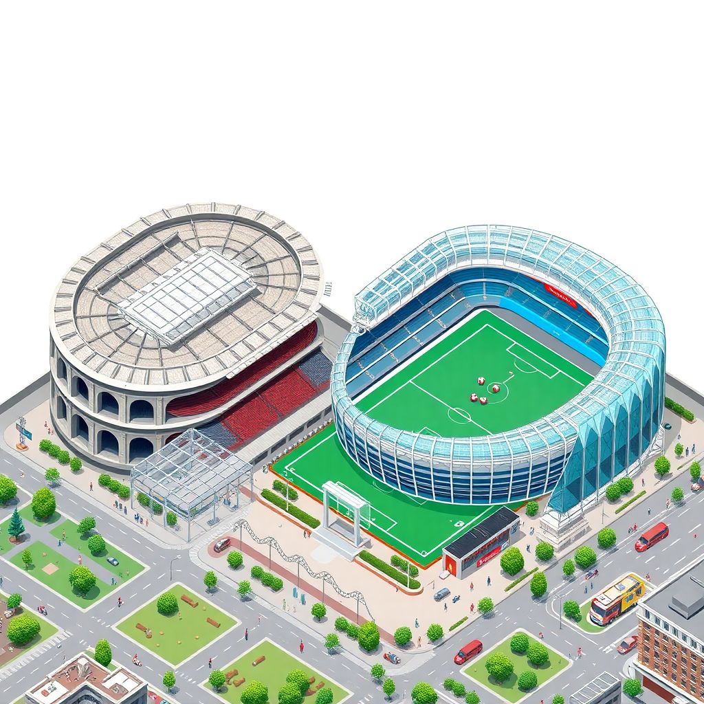 История и модернизация легендарных арен: как меняются культовые стадионы