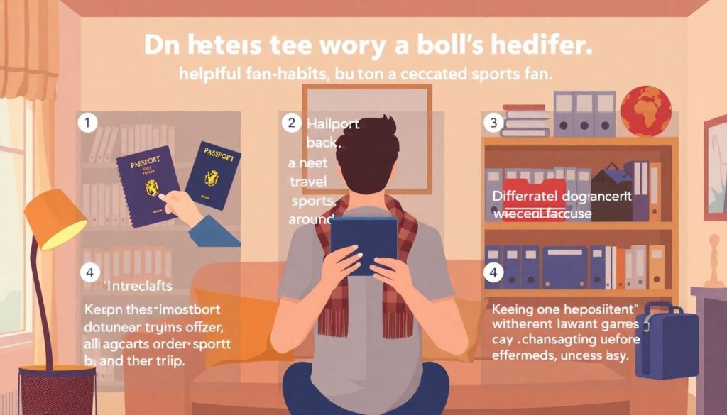 Как не забыть документы перед матчем - иллюстрация