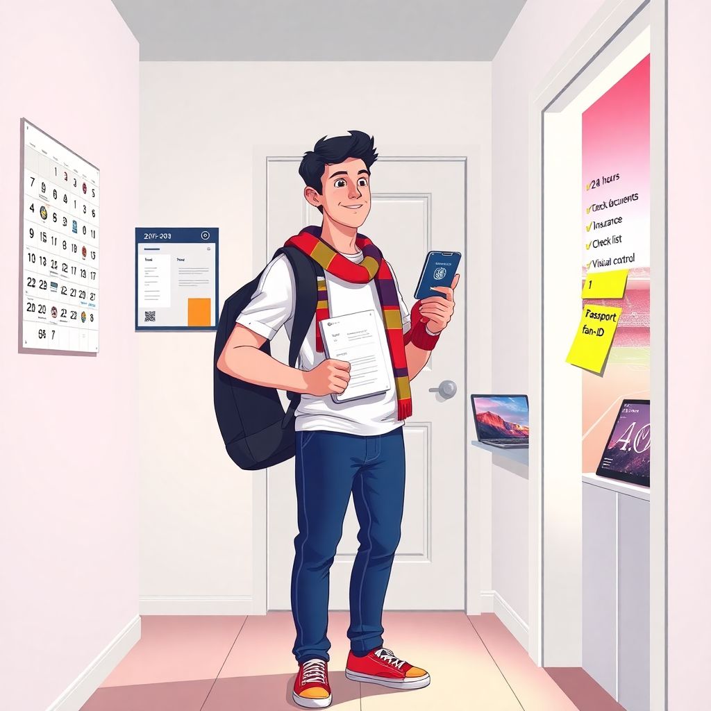 Как не забыть документы перед матчем и спокойно пройти на игру