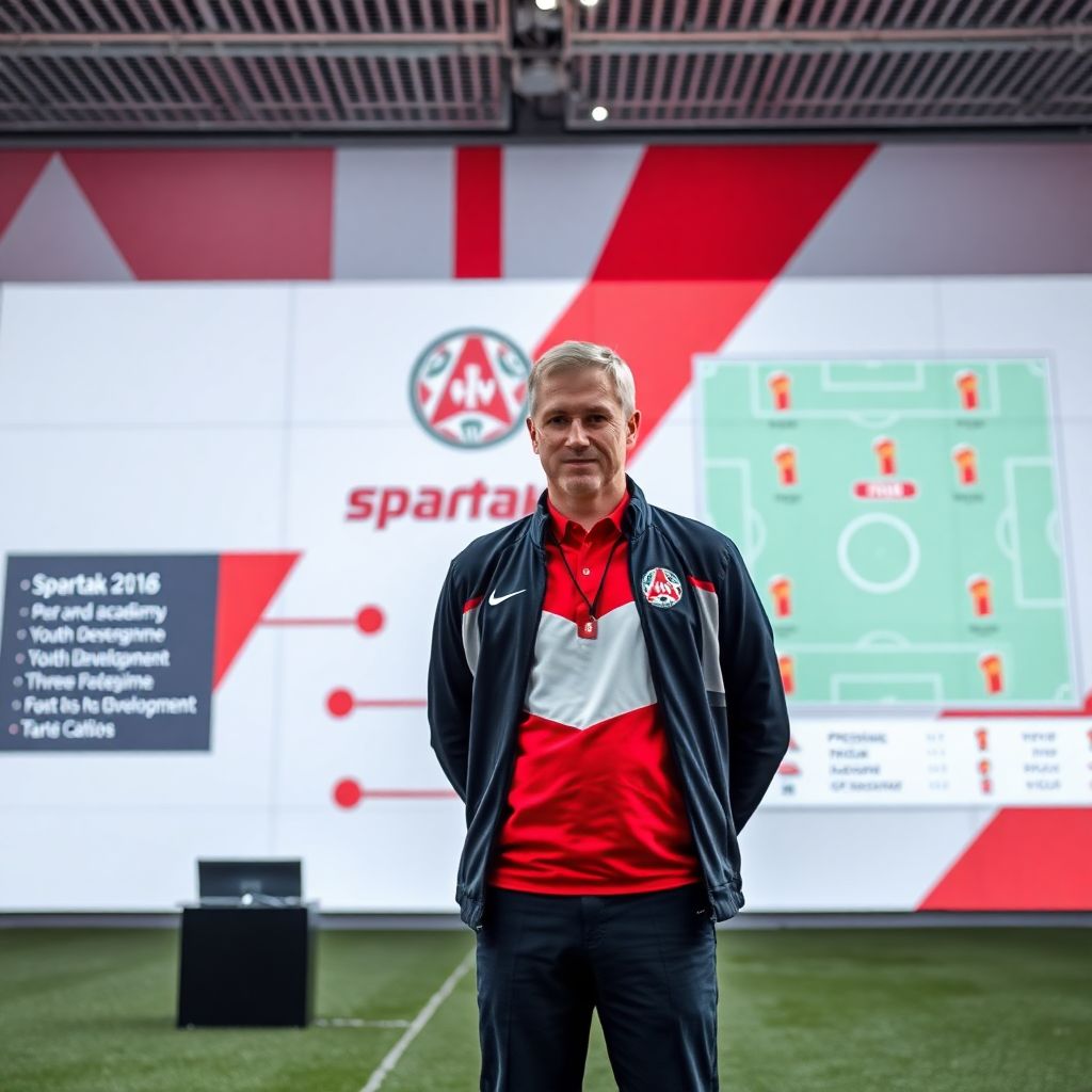 «Спартак-2» представил нового главного тренера из своей системы и сделал ставку на молодежь