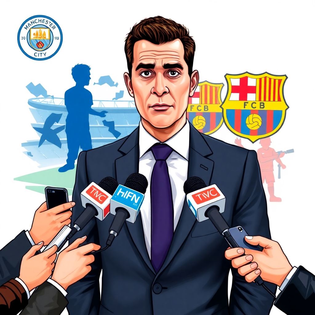 Альварес и «Барселона»: агент форварда «Манчестер Сити» остановил слухи о трансфере