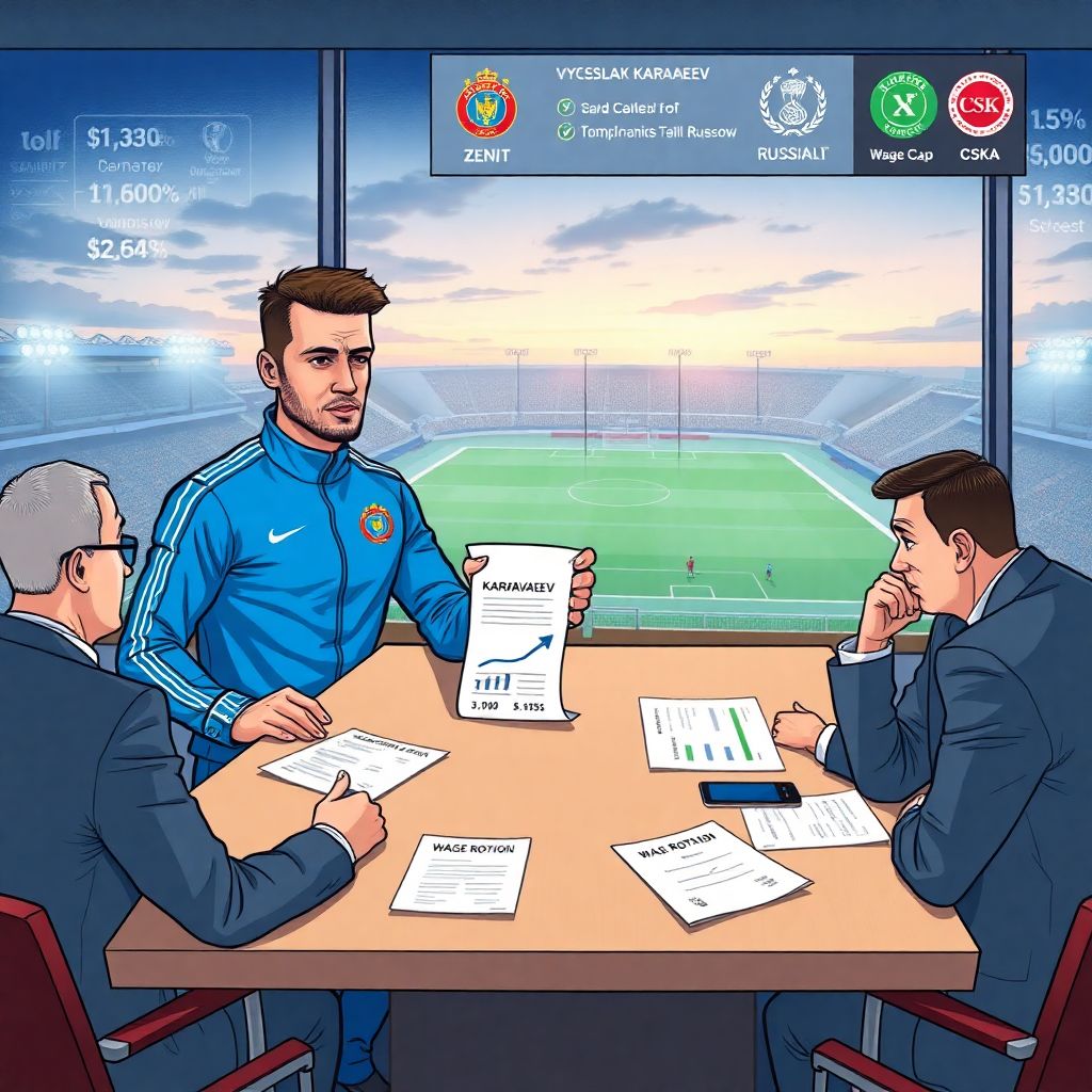 Караваев требует от «Зенита» серьёзной прибавки к зарплате и новому контракту