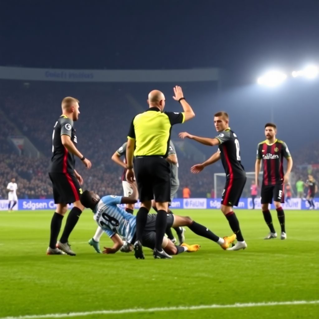 Уэсли Снейдер усомнился в здравом уме Отаменди после фола на Винисиусе в матче с «Реалом»