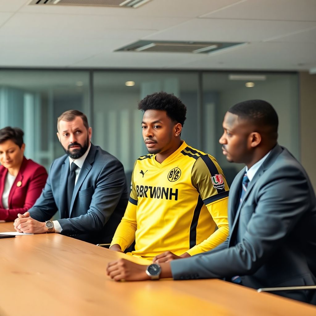 Боруссия удерживает Нмече: решение клуба и ожидание английских грандов